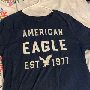Navy American Eagle T